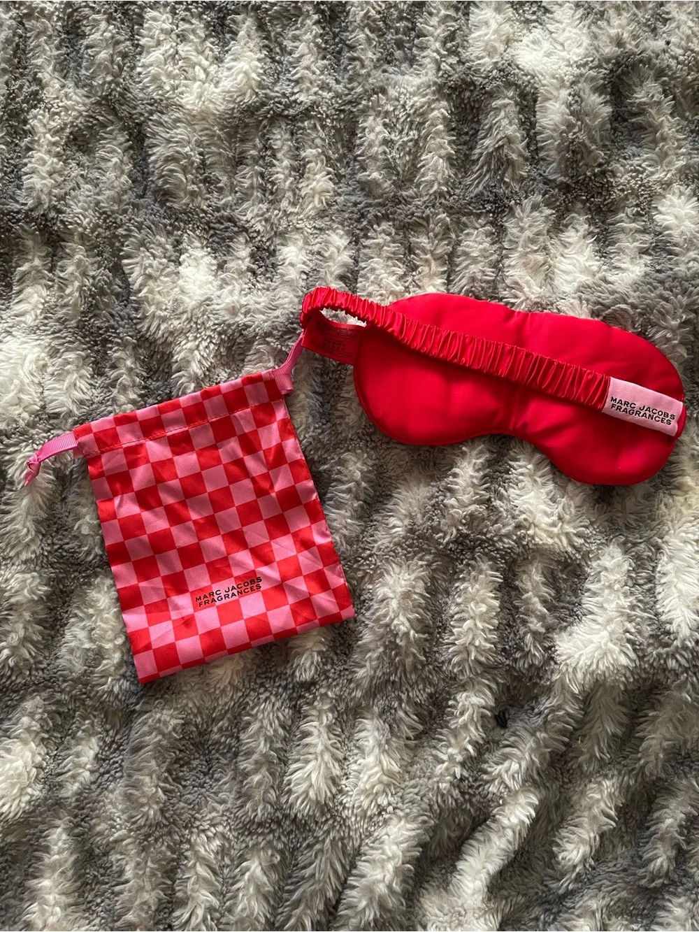 Marc Jacobs Checkerboard Eye Mask.